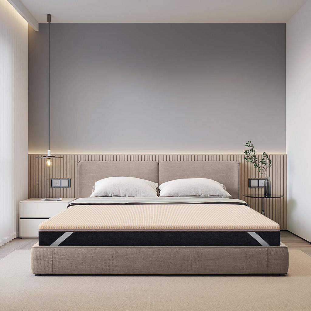 Cotton Micro + Tencel hút ẩm hiệu quả — bề mặt luôn thoáng và khô hơn.