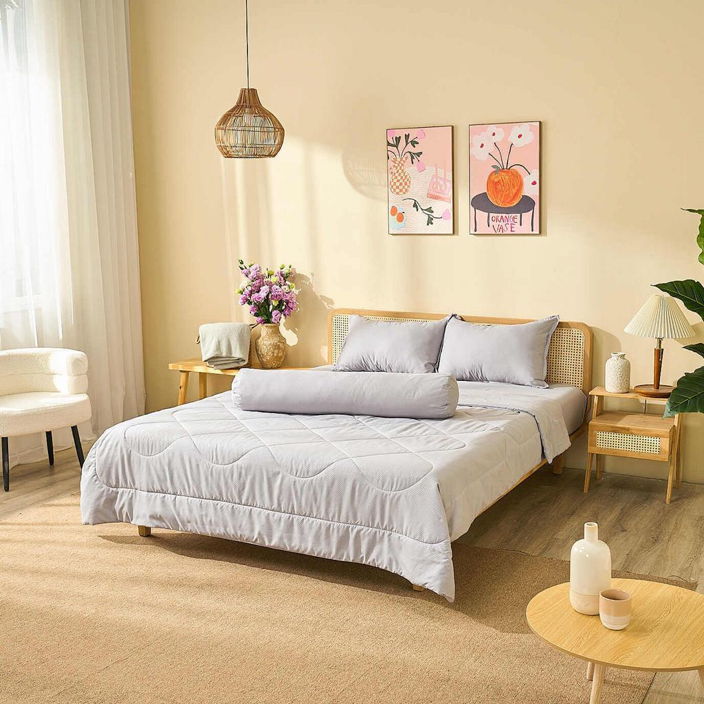 Minh họa tính thoáng khí và khả năng thấm hút của bộ chăn ga.