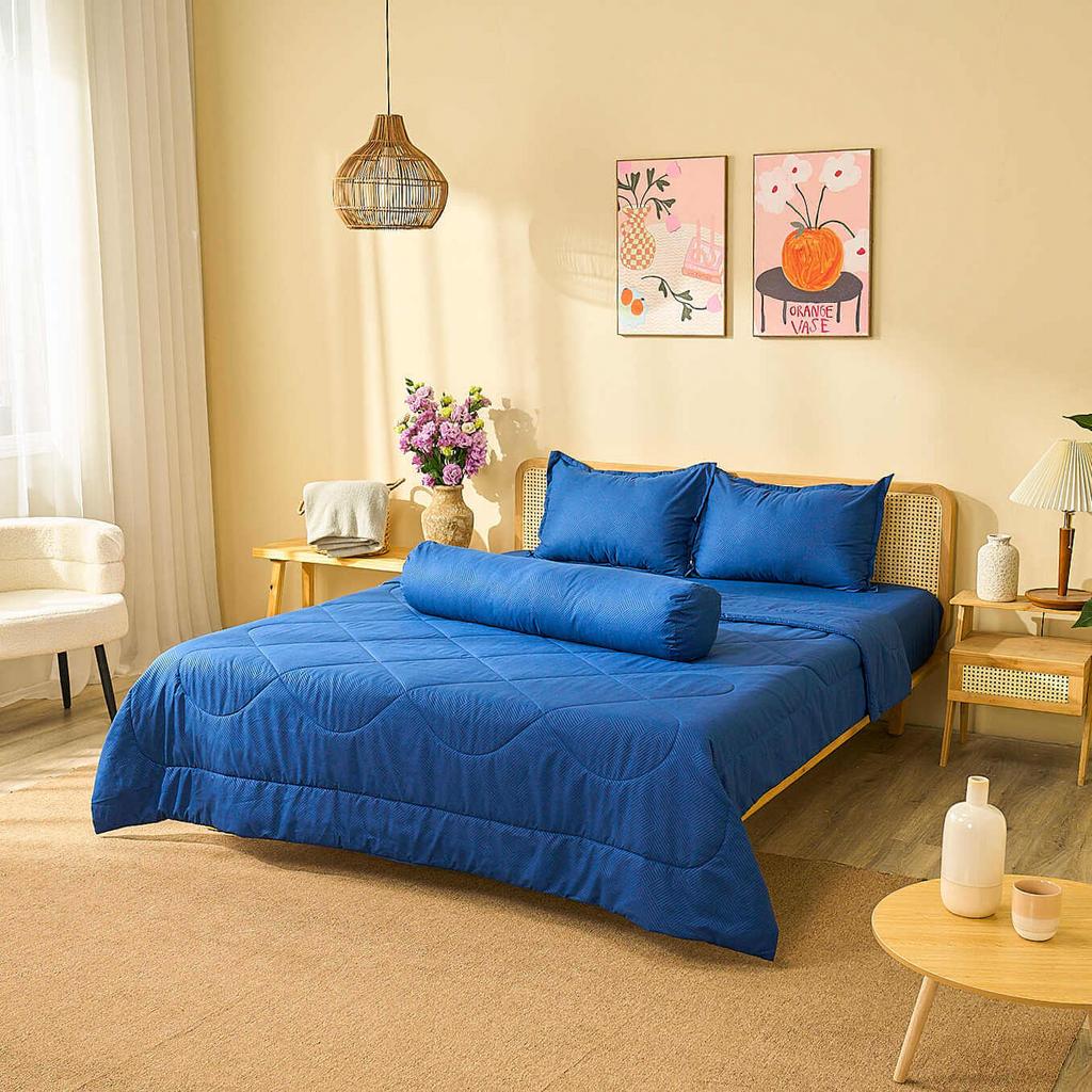 Minh họa tính thoáng khí và khả năng thấm hút của bộ chăn ga.