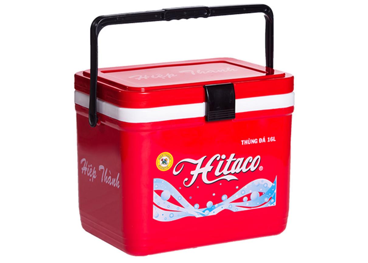 Thùng đá 16 lít No.TD017 — nhỏ gọn nhưng chứa được nhiều đá và đồ ăn cho buổi dã ngoại.