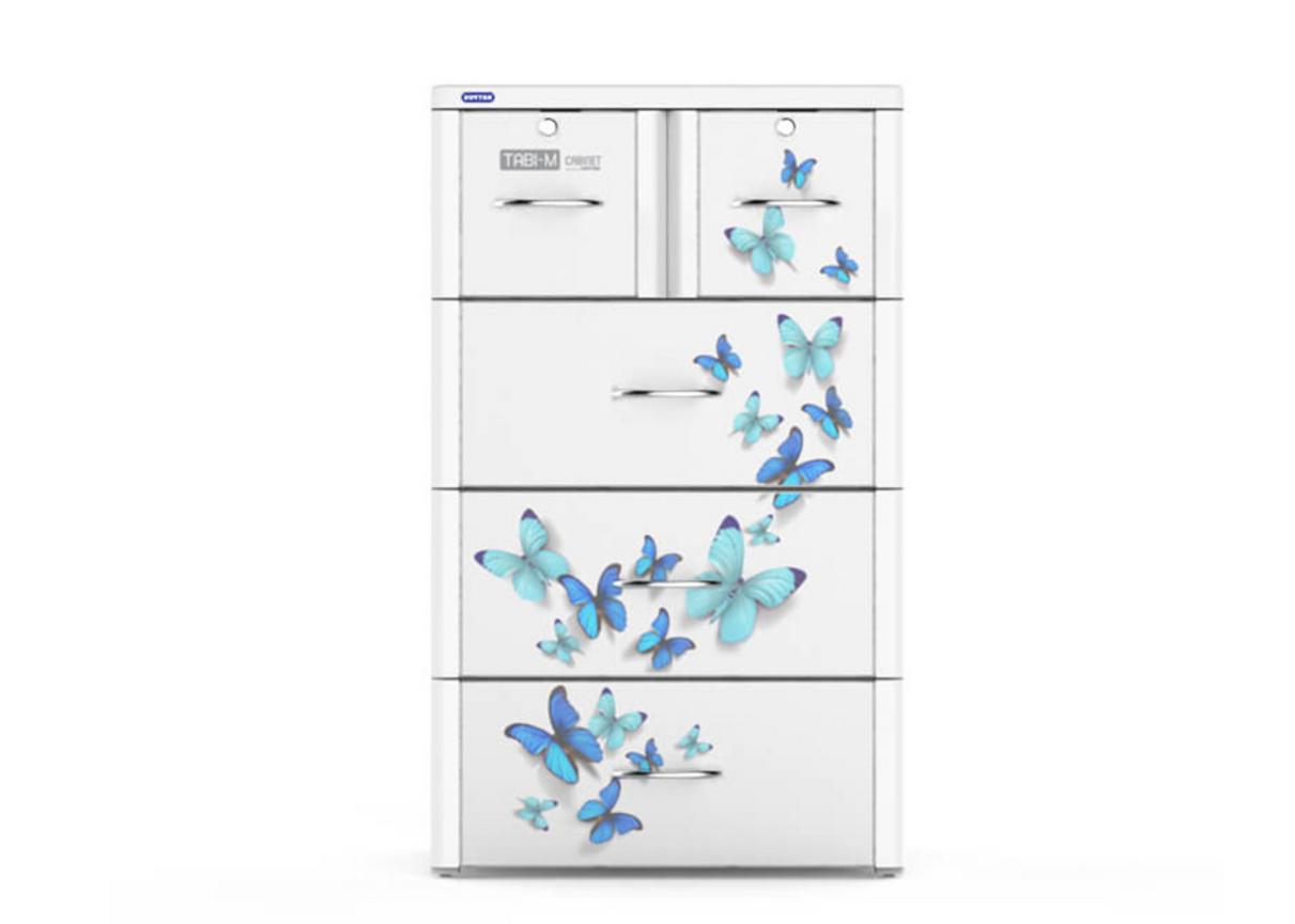 Tủ Tabi M Trắng 4 ngăn