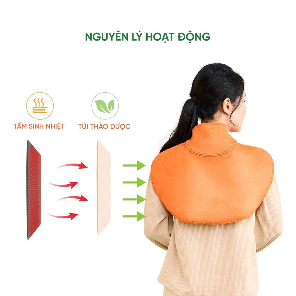 Vỏ da lộn cao cấp ôm sát cổ vai — thoải mái cho sử dụng lâu dài.