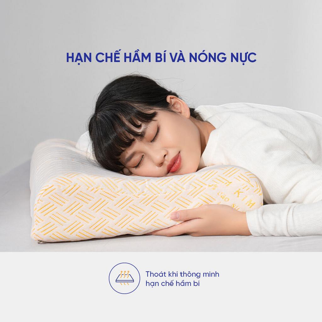 Vỏ gấm xốp tháo rời — dễ giặt, giữ vệ sinh cho cả gia đình.