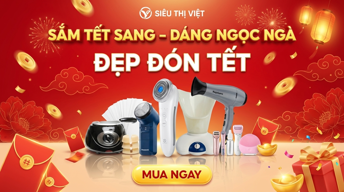 banner thiết bị làm đẹp