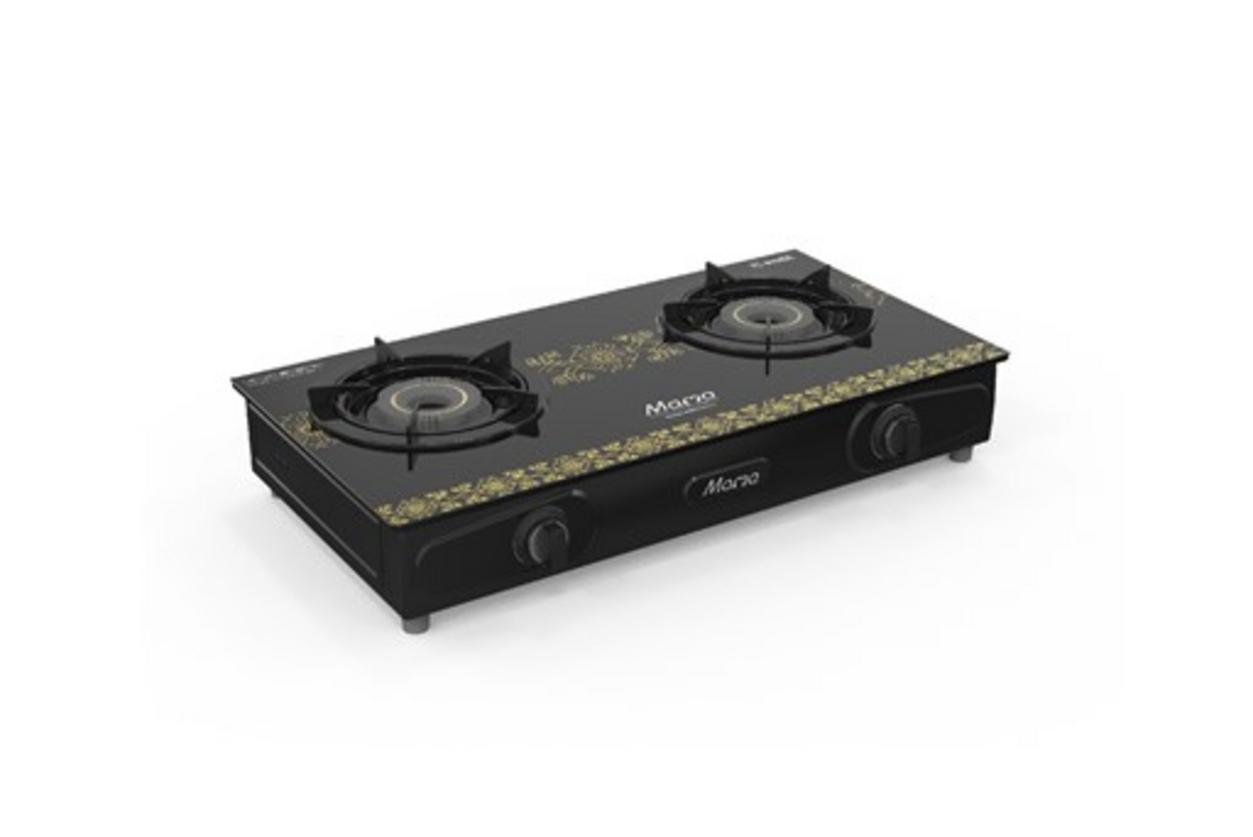 Hero image: Bếp gas dương kính Sunhouse MMB33022-V trên quầy bếp hiện đại