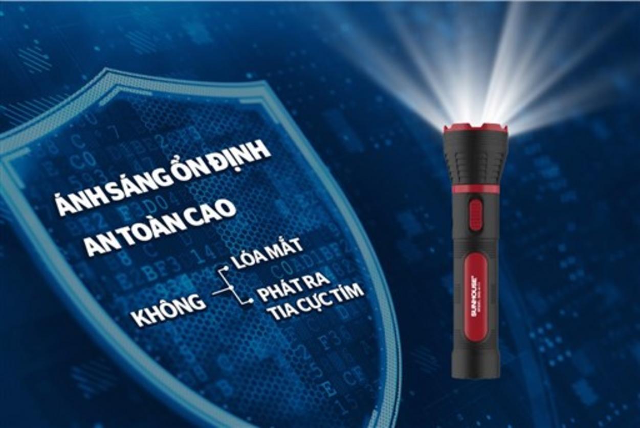 Thân nhựa cao cấp — nhẹ, bền và an toàn