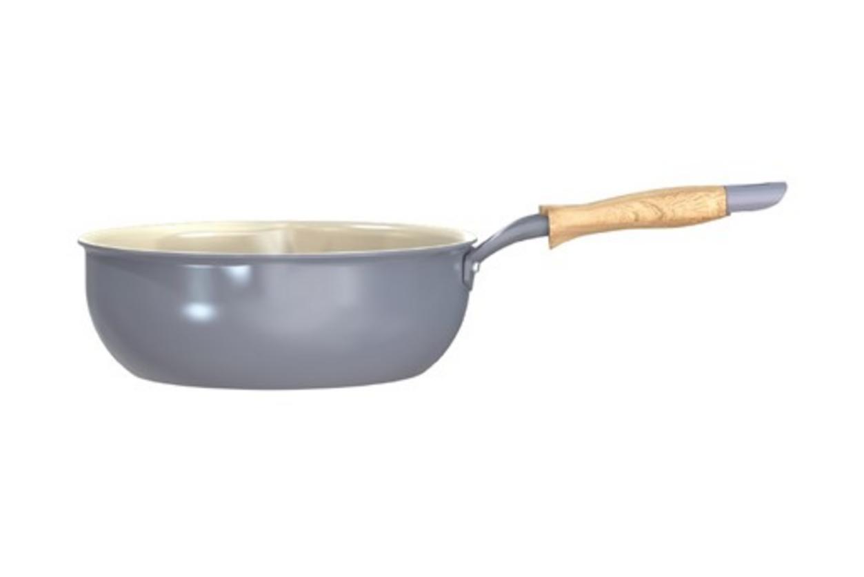 Lớp phủ sứ Ceramic an toàn, không PFOA — dễ vệ sinh, bền lâu.