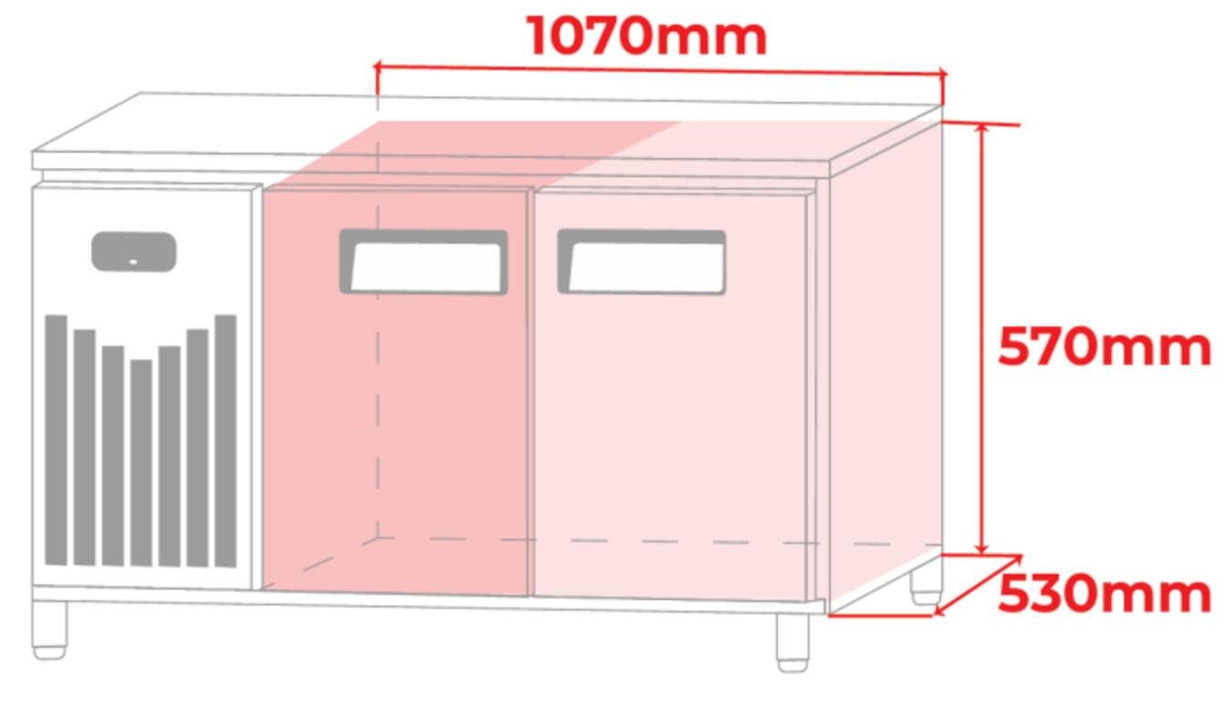 Dàn lạnh đồng làm lạnh trực tiếp — tốc độ đông nhanh và phân bổ lạnh đều.