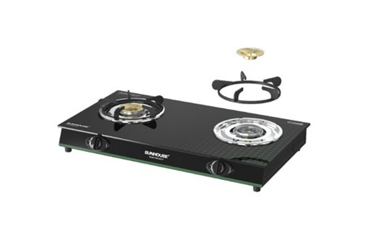 Đầu đốt hợp kim đồng — ngọn lửa xanh, công suất ổn định (~220 g/h).