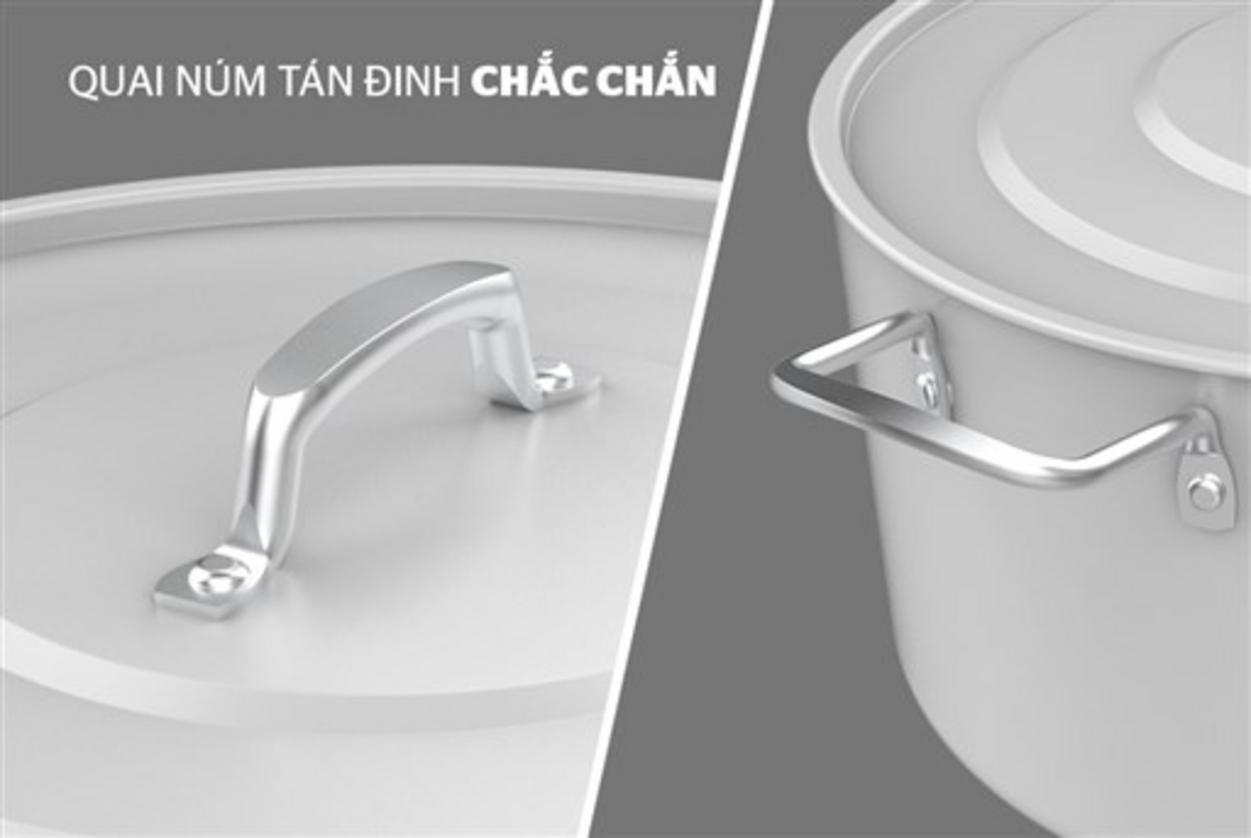Quan sát chi tiết bề mặt Anod và cấu trúc nồi.