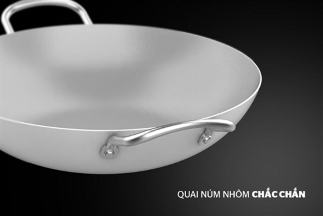 Bề mặt Anod siêu bền, dễ vệ sinh và an toàn.