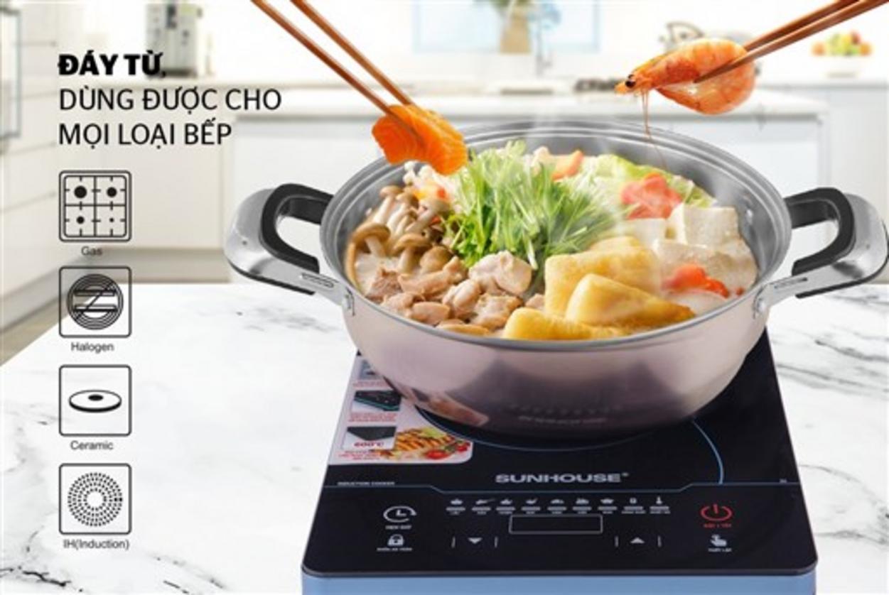 Chất liệu Inox SUS430: bền, sáng bóng và dễ vệ sinh.