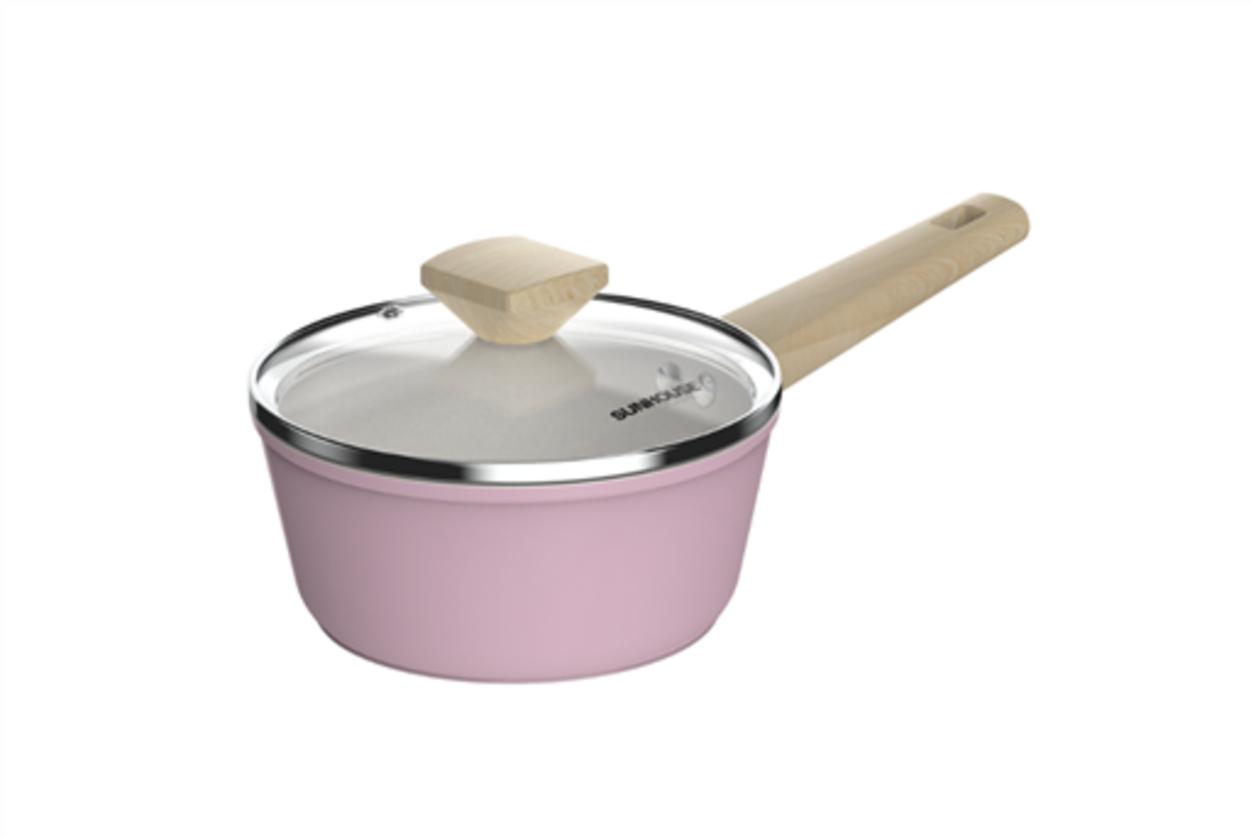 Đáy Inox 430 tương thích bếp từ — truyền nhiệt nhanh, ổn định.