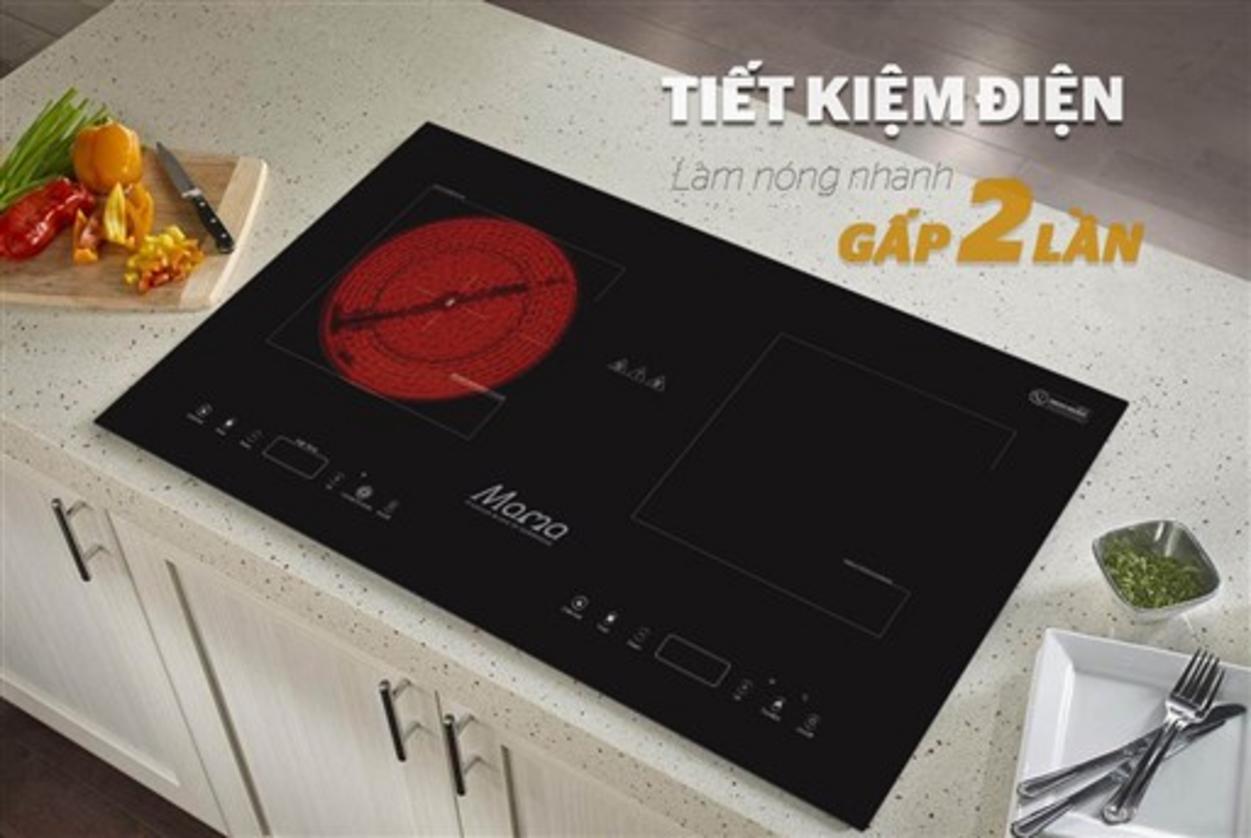 Bảng cảm ứng riêng biệt + tính năng an toàn.