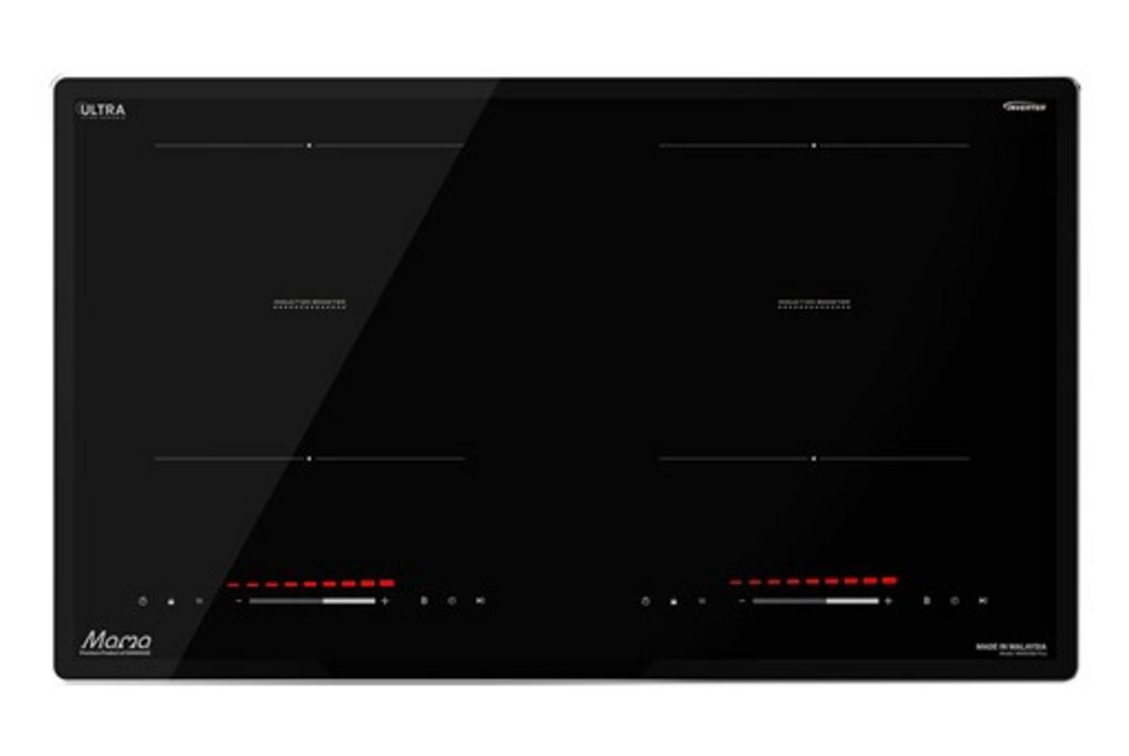 Bếp đôi Sunhouse MMB588-PLUS — nấu nhanh với Booster, tiết kiệm điện nhờ Inverter, mặt kính Ultra Vitro Ceramic.