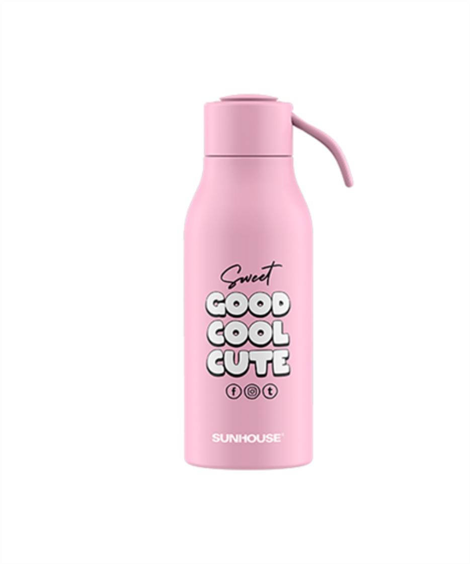 BÌNH GIỮ NHIỆT SCHOOL 400ML SUNHOUSE KS-TU400SP — gọn nhẹ cho bé đến trường.