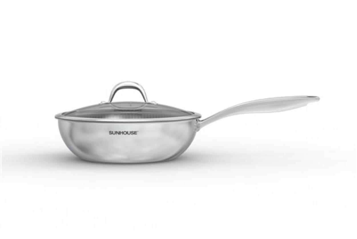 Chảo Sunhouse IN28M8VK (28cm) — nấu ăn ít dầu, dùng được bếp từ.