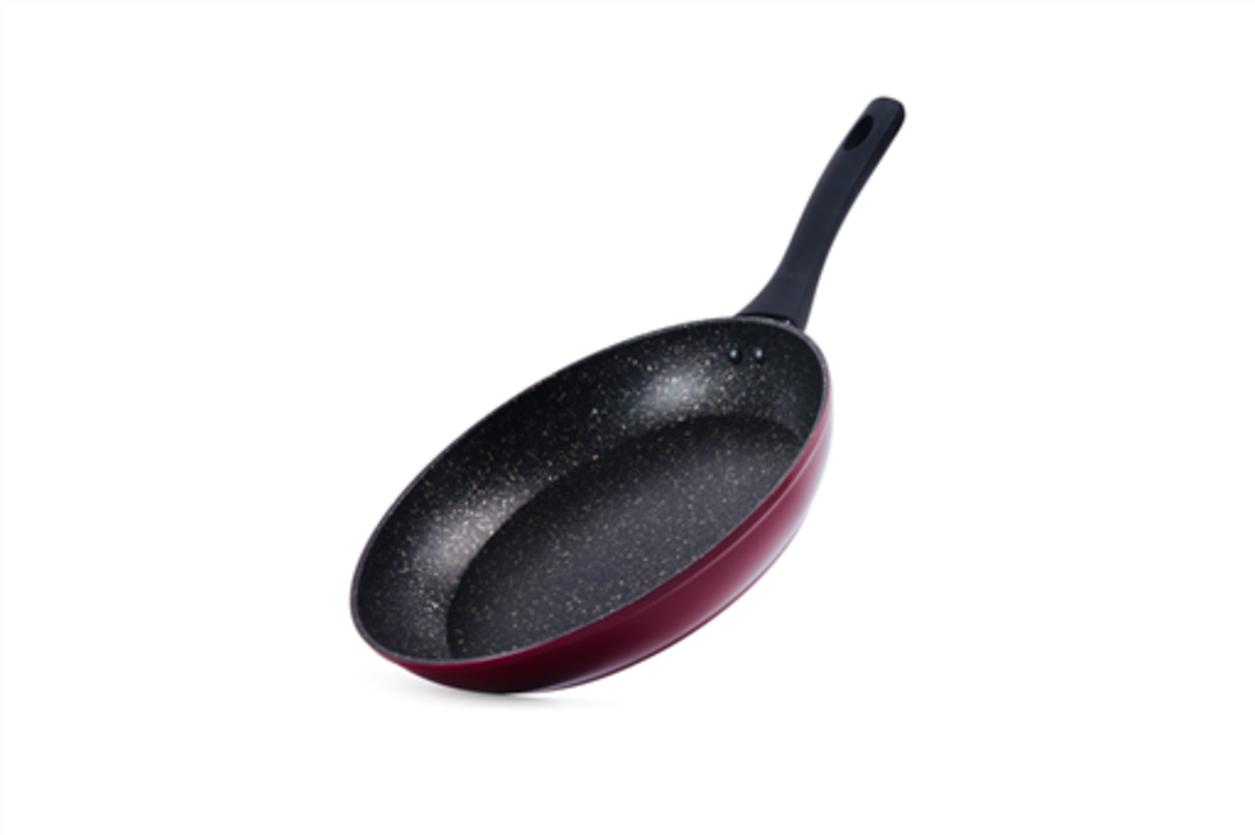 Chảo đá hoa cương Sunhouse SFP24B - 24cm, phù hợp cho gia đình 2–4 người.