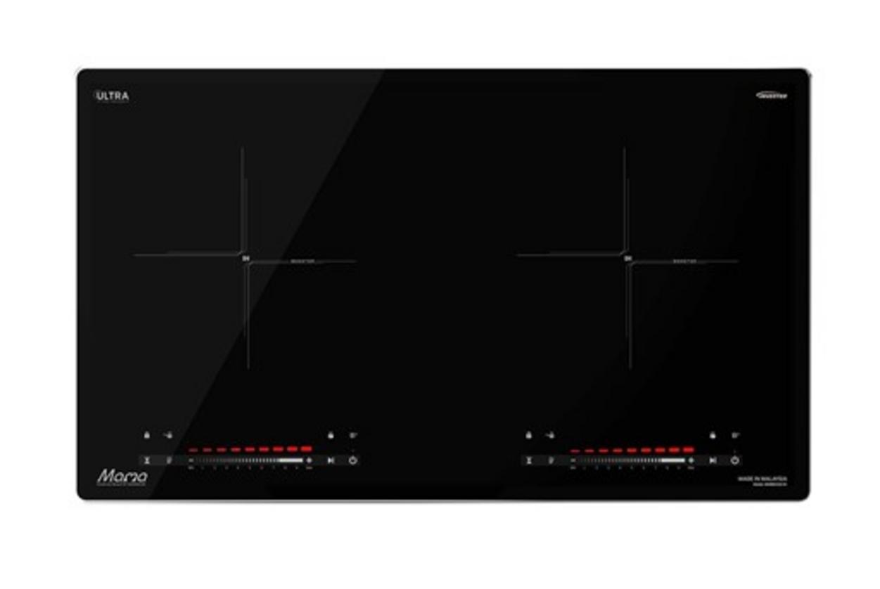 Bếp đôi Sunhouse MMB82262-M — thiết kế âm, mặt kính Ultra Vitro Ceramic, phù hợp bếp gia đình hiện đại.