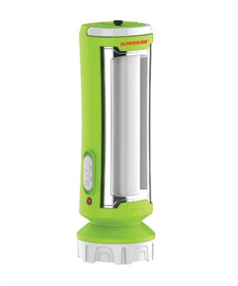 ĐÈN PIN ĐA NĂNG SUNHOUSE SHE-4200 — nhỏ gọn, sáng mạnh, sẵn sàng khi mất điện.