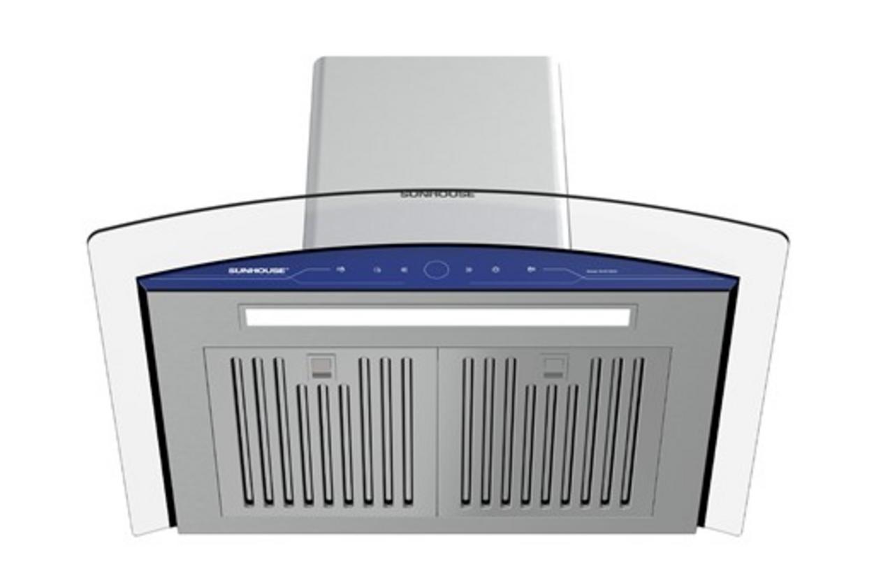 Công suất hút 750 m³/giờ giúp loại mùi và khói nhanh chóng.