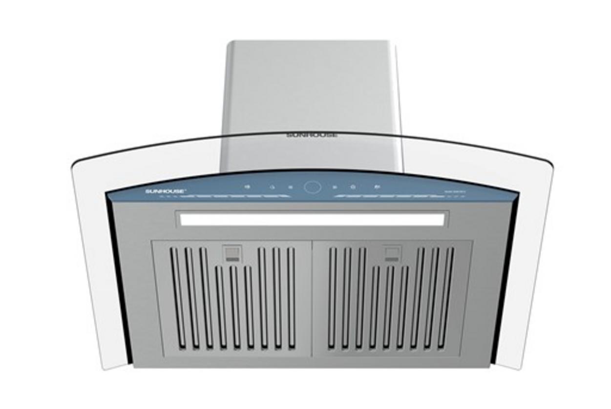 Công suất hút 750 m³/giờ loại bỏ mùi và khói hiệu quả.