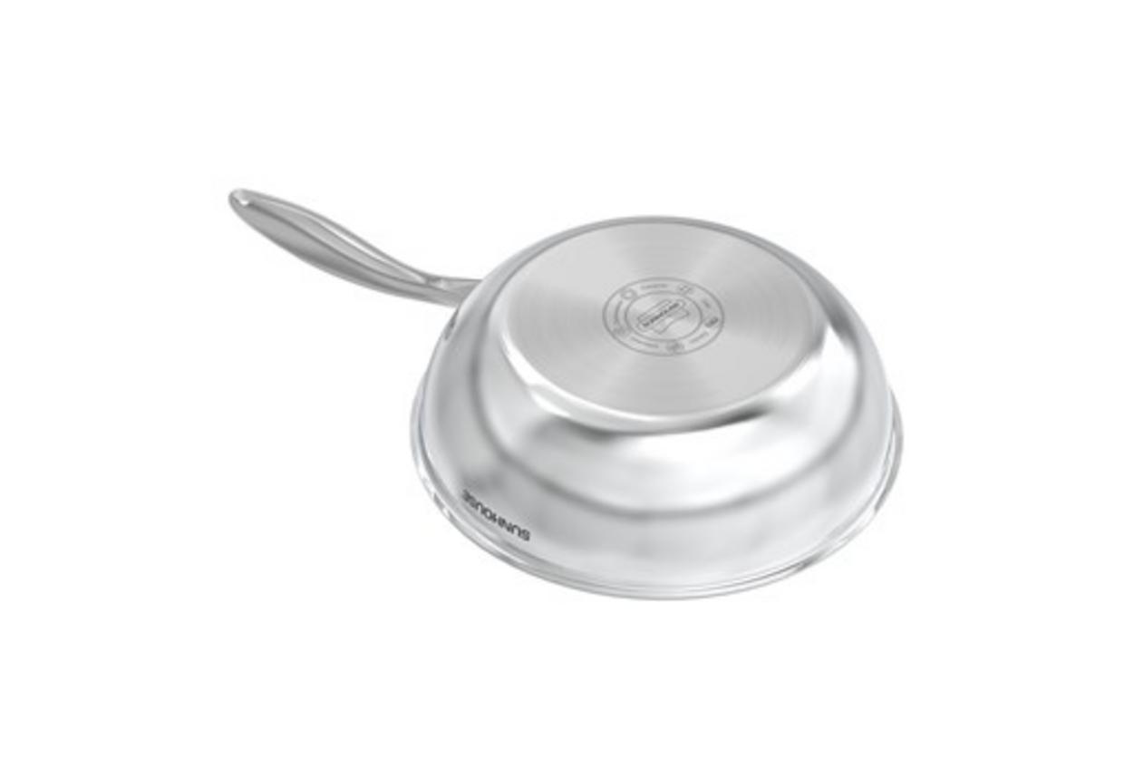 Lớp trong Inox 304 an toàn cho tiếp xúc thực phẩm, dễ vệ sinh.