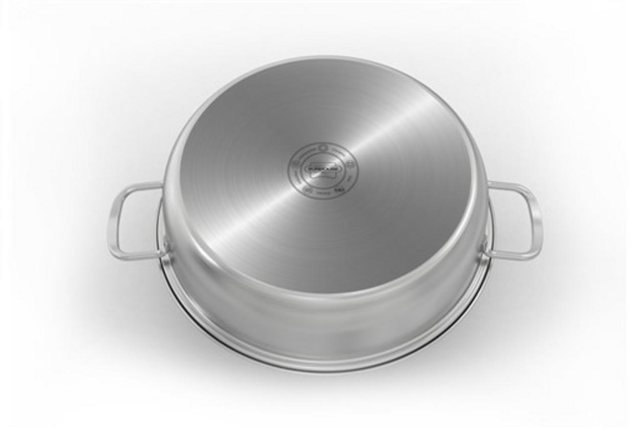 Bề mặt Inox SUS430 sáng bóng, chống rỉ và dễ lau chùi.