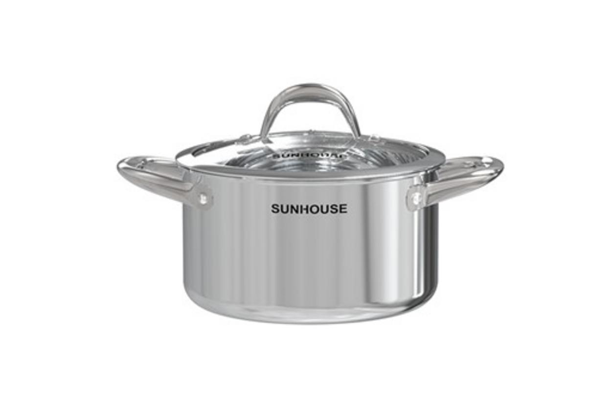 Bề mặt Inox 304 – sạch, bóng và an toàn cho thực phẩm.