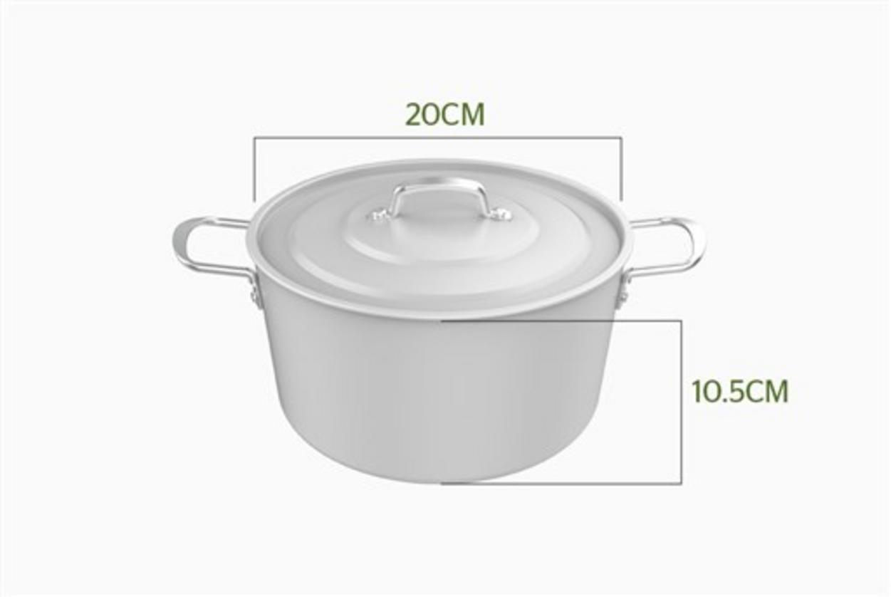 Kích thước 20 cm — phù hợp gia đình 2–3 người.