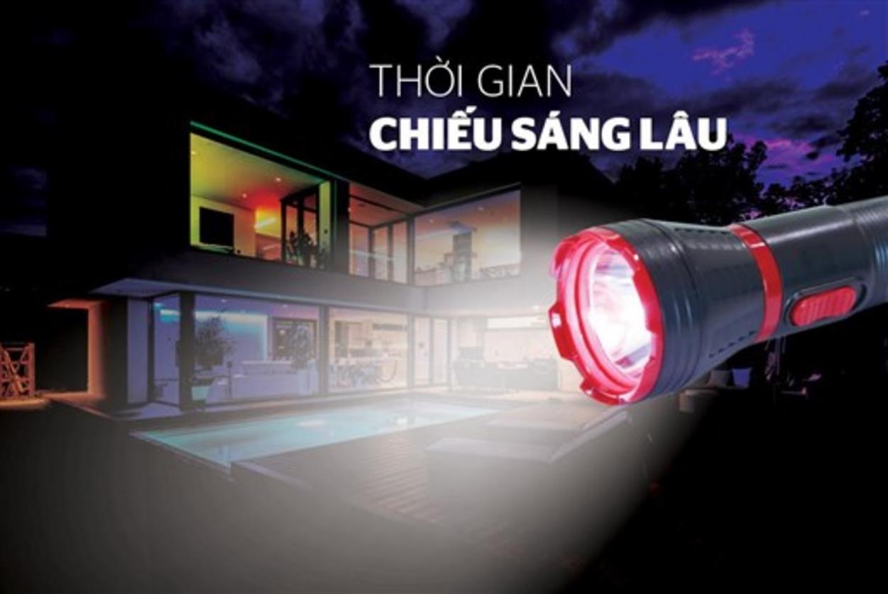 LED 3W: chùm sáng tập trung, nhìn rõ mọi ngóc ngách.