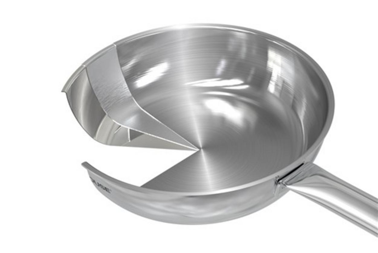 Lòng chảo Inox 304 — an toàn, chống ăn mòn.