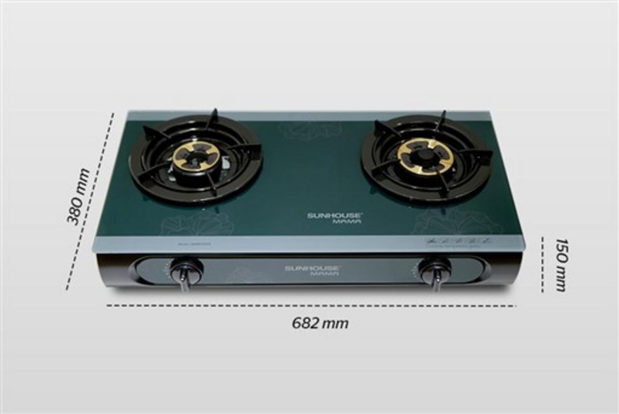 Mặt kính cường lực 7 mm — lau sạch dễ dàng.