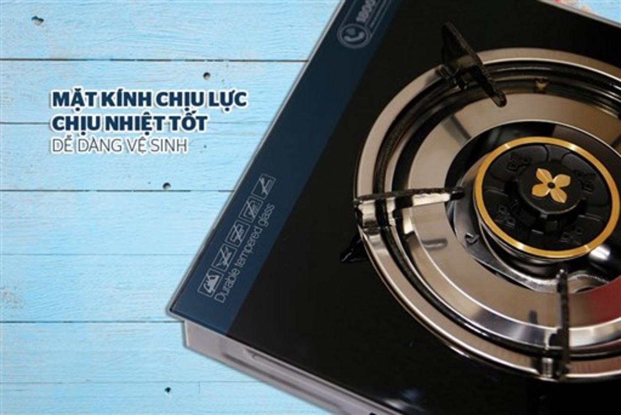 Mặt kính cường lực: lau chùi nhanh, giữ thẩm mỹ lâu dài.