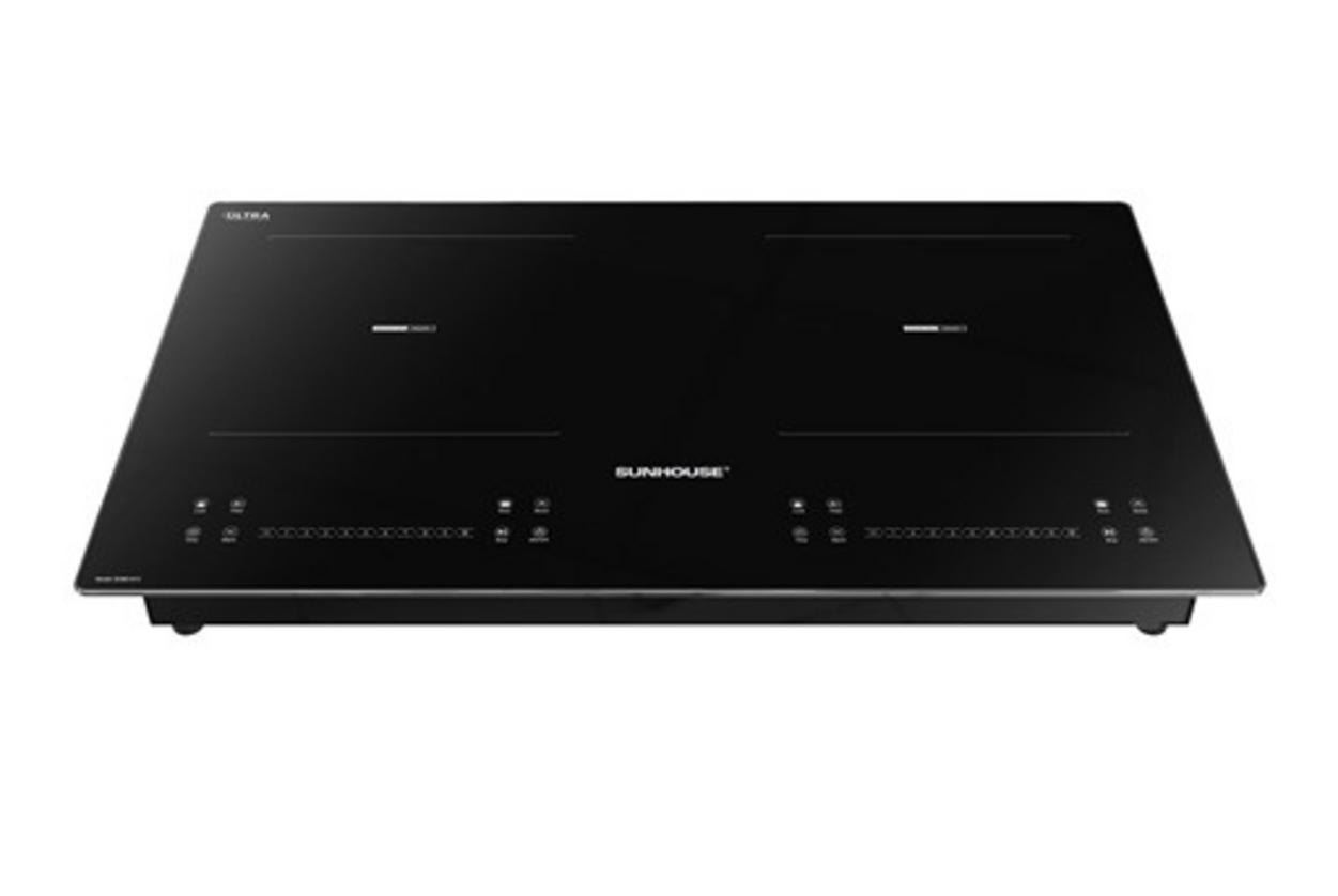 Mặt kính Ultra Vitro Ceramic 4.0mm — lau chùi dễ dàng, bền bỉ.