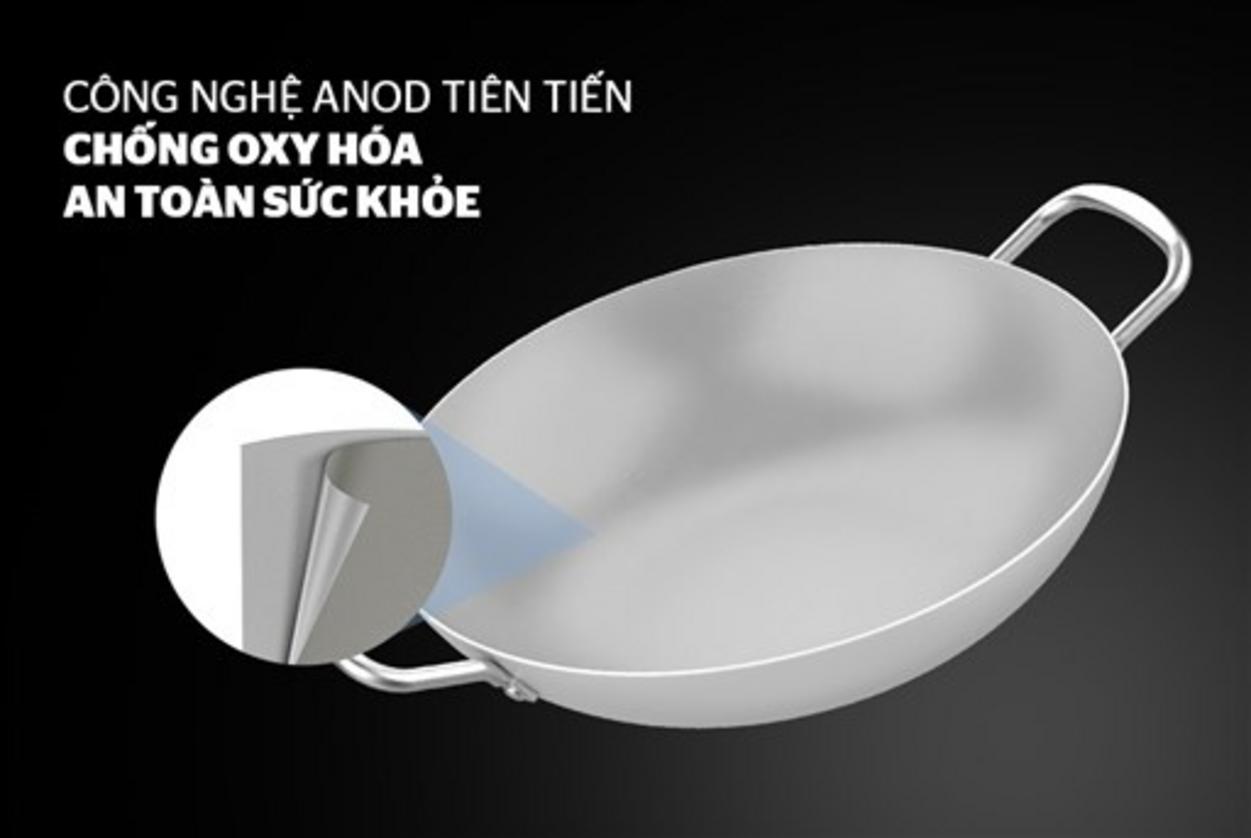 Bề mặt nhôm Anod: chống trầy, chống oxy hóa.