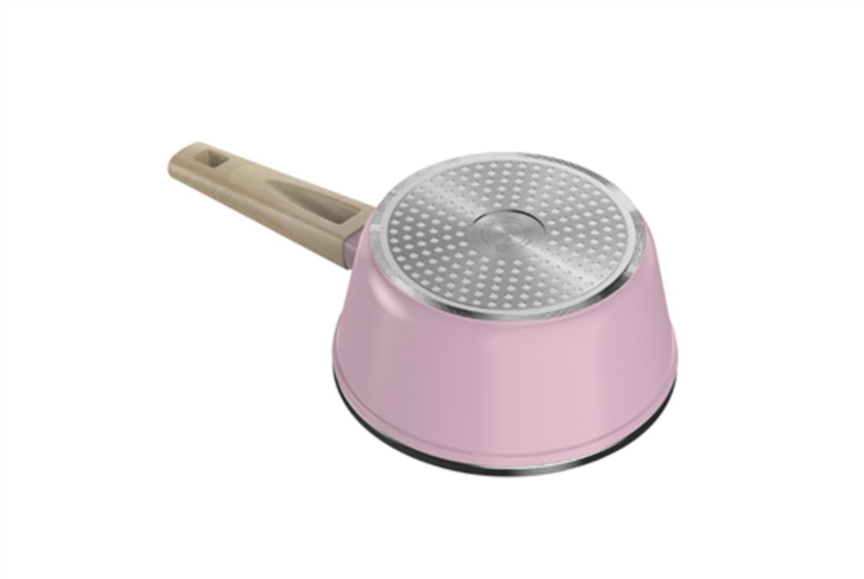 Thân nhôm dày và vung kính cường lực — an toàn và tiện dụng