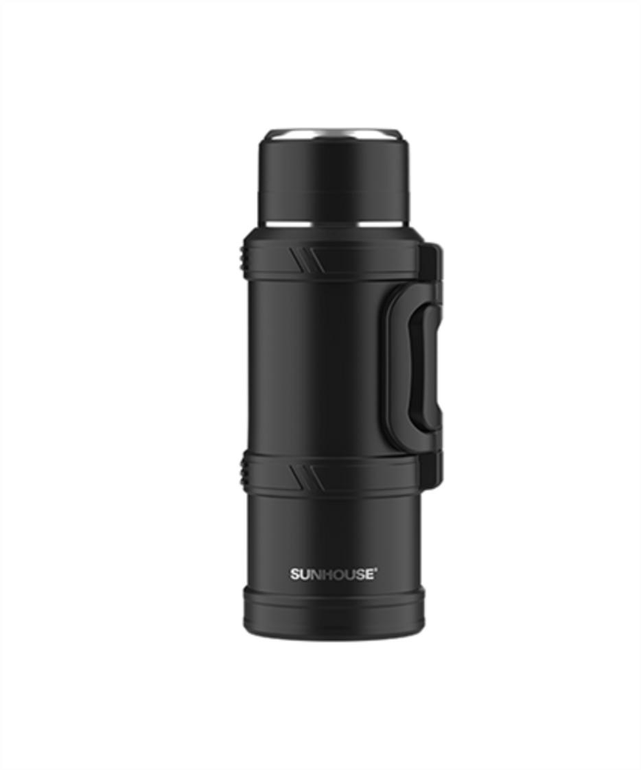 Phích giữ nhiệt Sunhouse KS-TH2000VB — ruột inox 304, giữ nóng đến 24 giờ.