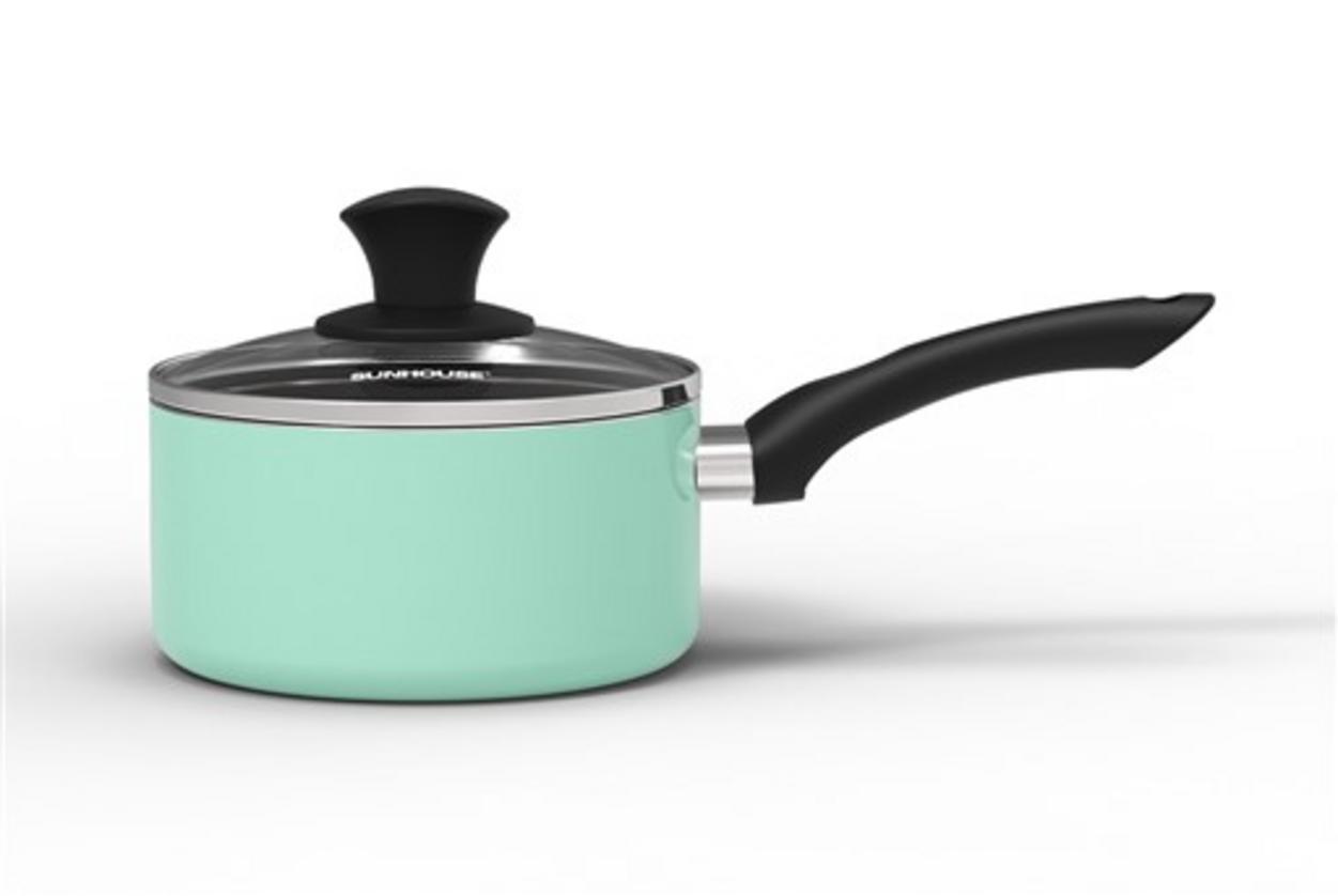 Quánh Sunhouse SHG-MP16M 16cm — nhỏ gọn, đáy từ bắt nhiệt nhanh, lý tưởng cho nấu cháo/bột cho bé.