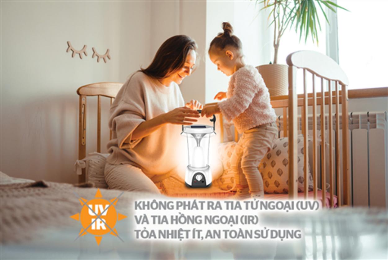 Quai xách và móc treo — dùng linh hoạt trong nhà và ngoài trời.