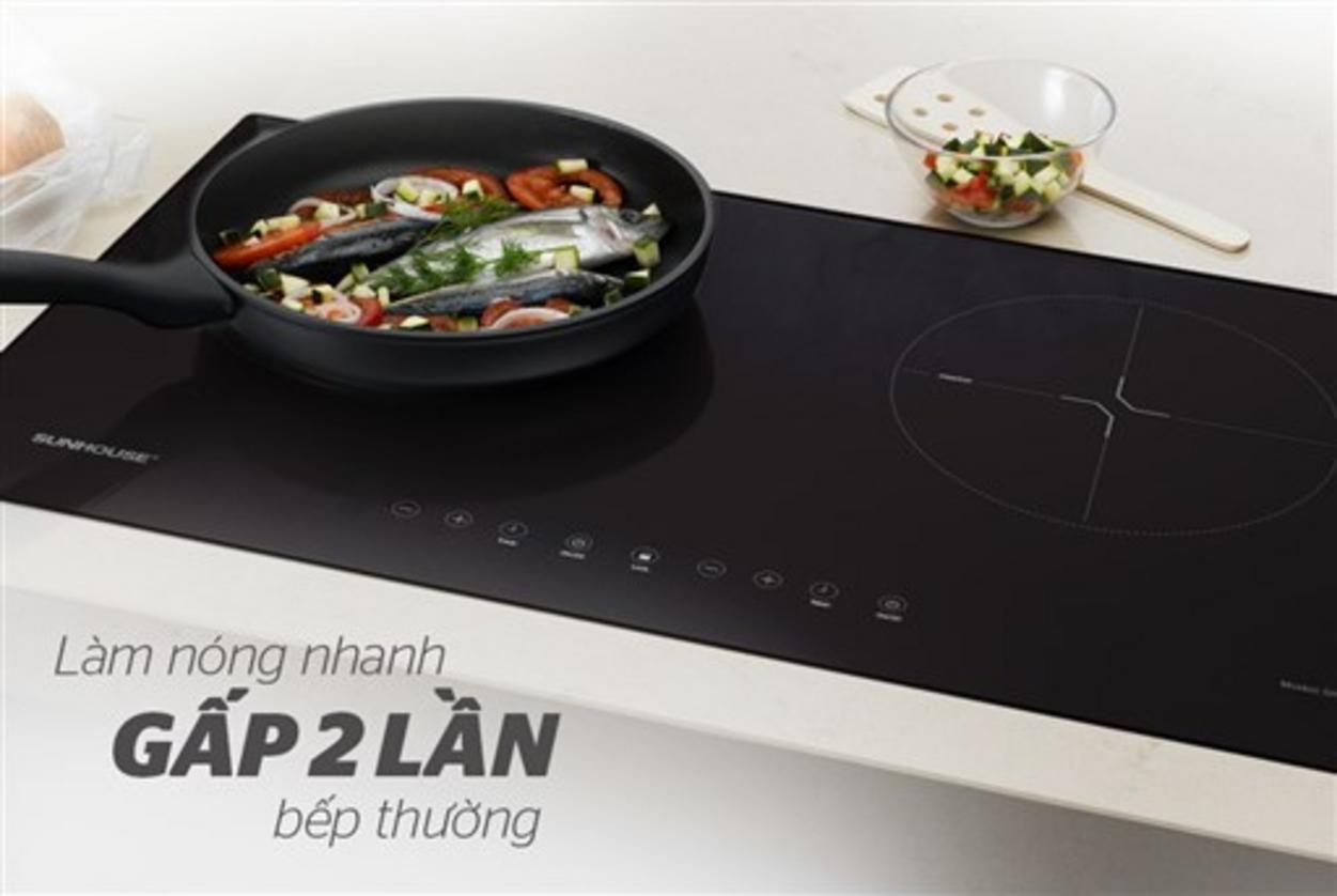 Khóa trẻ em, hẹn giờ 240 phút & bảo vệ quá nhiệt.