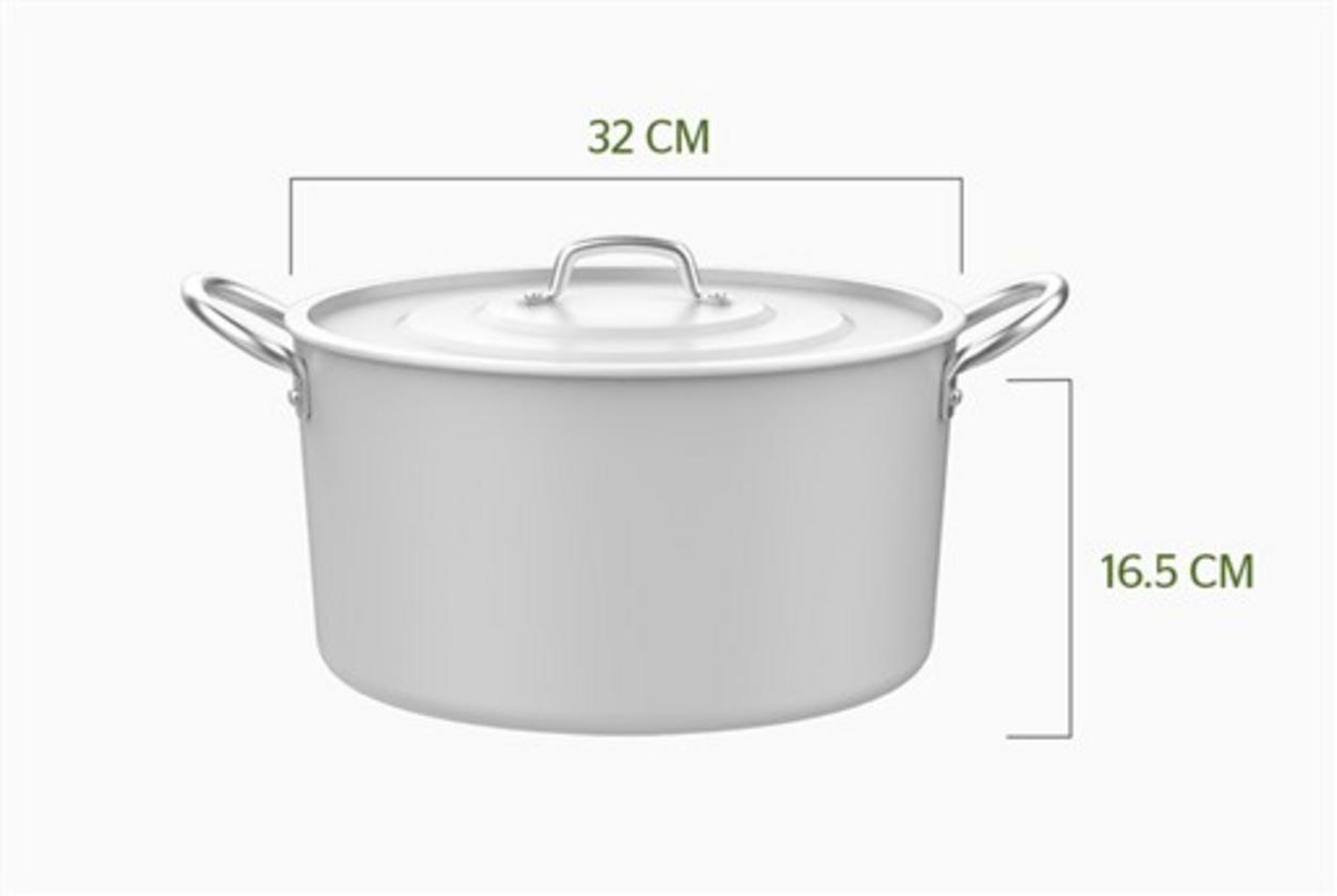 Phù hợp bếp gas & hồng ngoại — không dùng bếp từ.