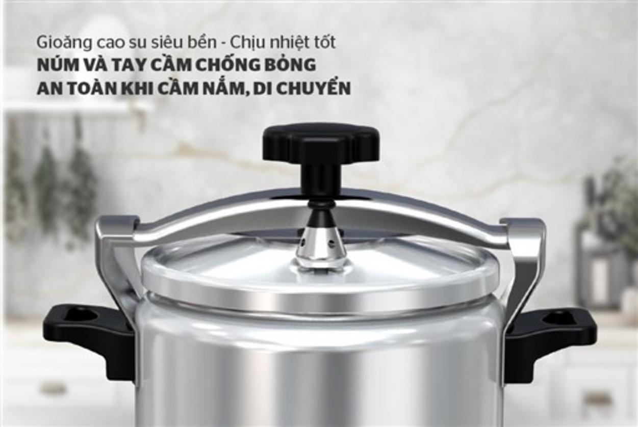 Van 3 cấp và gioăng NỒI ÁP SUẤT NHÔM SUNHOUSE SHG9900-04