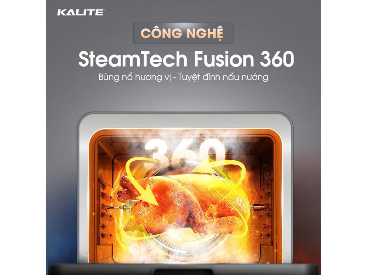 128 chế độ nấu sẵn và bảng điều khiển trực quan