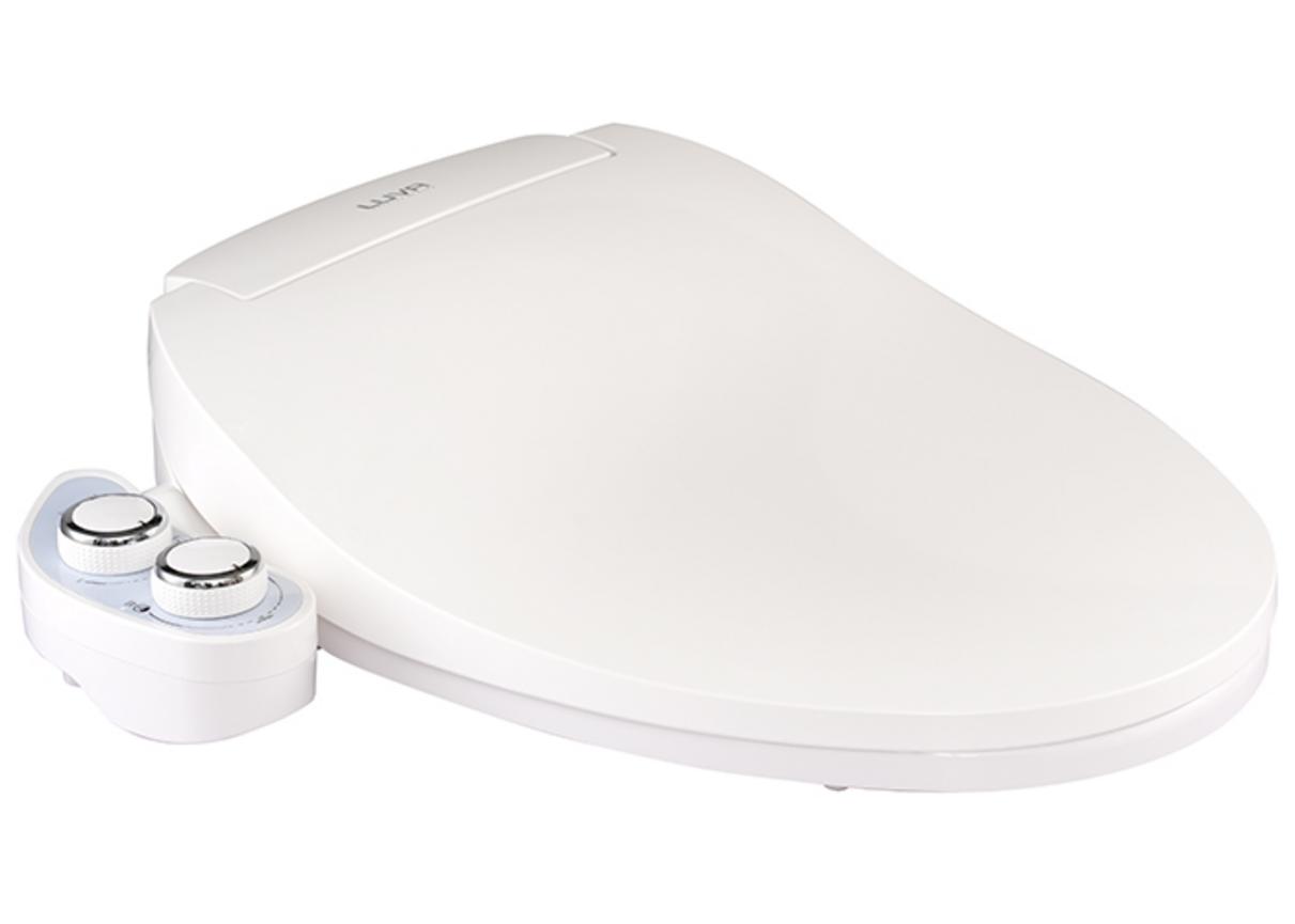 Hai vòi phun inox của Luva LB204: mạnh cho hậu môn, nhẹ cho phụ nữ.