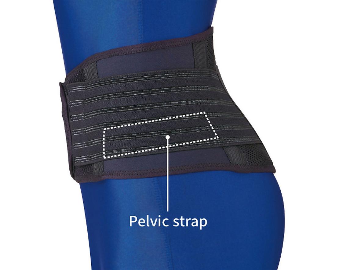 3D EVA back panel và 4 thanh cố định tăng độ ổn định