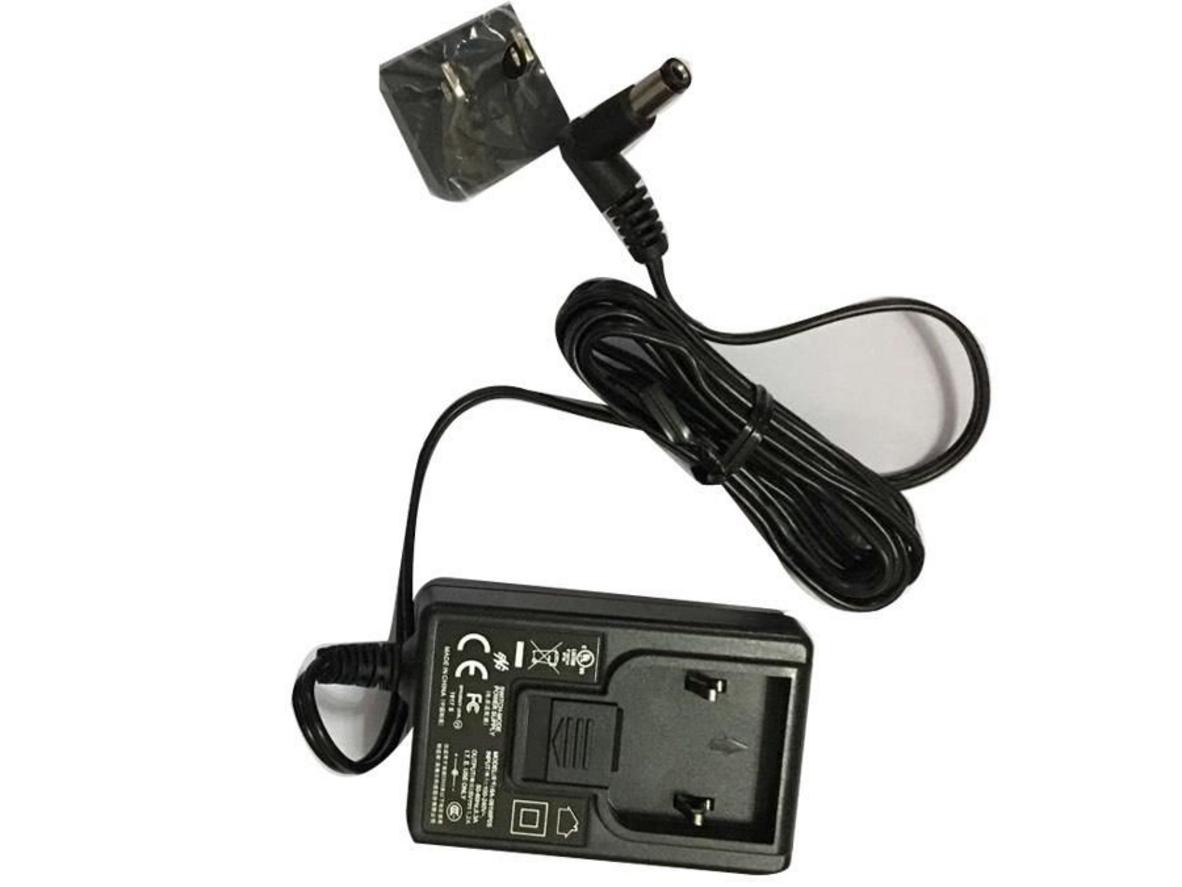 Adapter chính hãng Honeywell 1981i — sát cận chi tiết tem, dây và đầu nối.