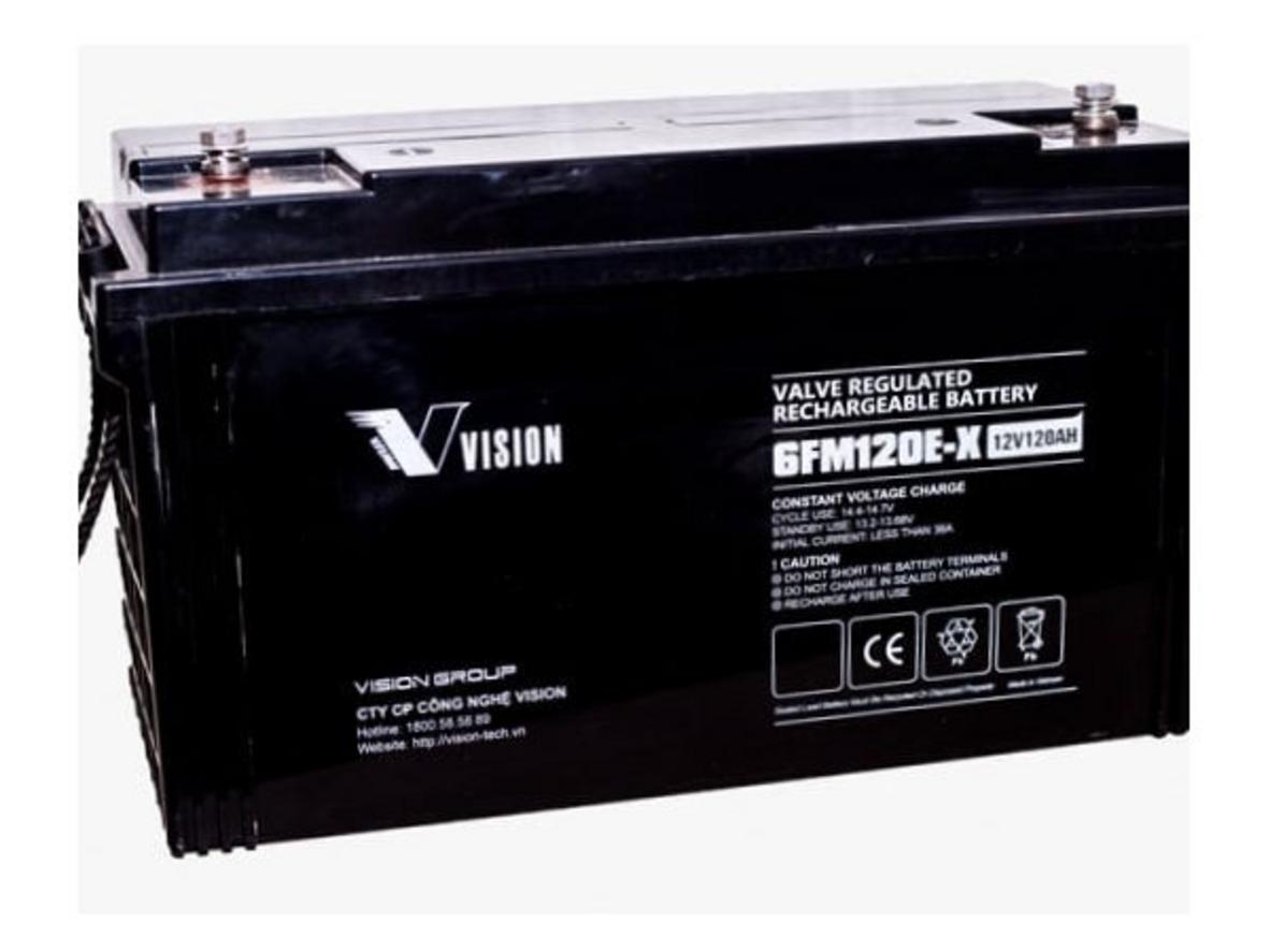 Công nghệ AGM (VRLA) — kín khí, không cần châm nước.