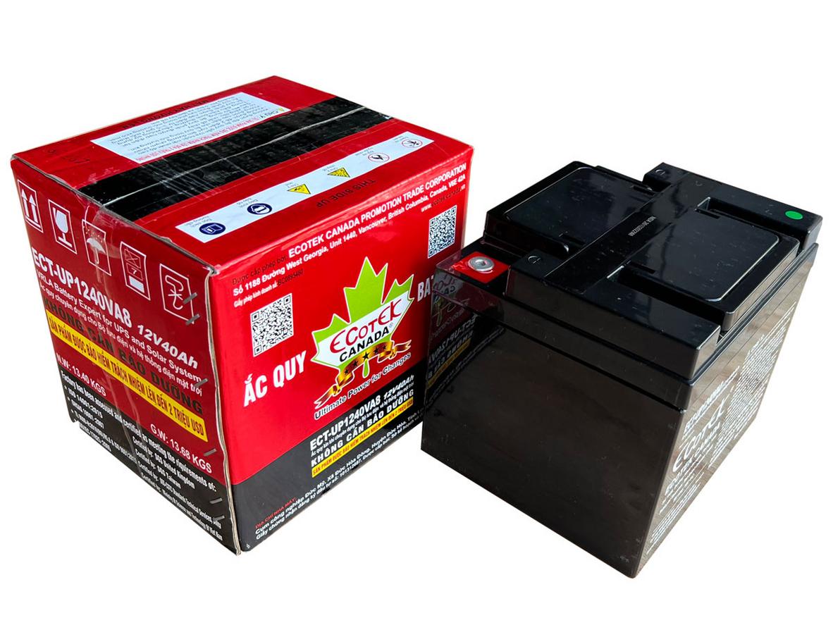 AGM VRLA — thiết kế kín khí, an toàn cho môi trường trong nhà.