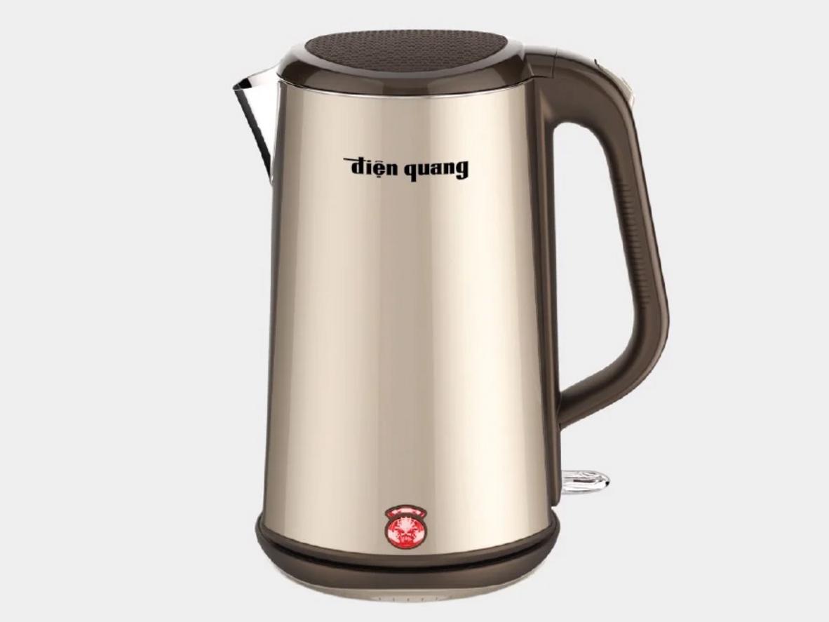 Ấm đun nước Điện Quang ĐQ EKT08 1818 — an toàn, bền bỉ và phù hợp cho gia đình 4-6 người.